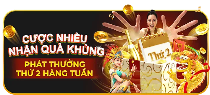 Thưởng nạp tiền hàng ngày và hàng tuần
